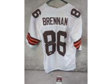 Brian Brennan signed Cleveland Browns jersey, JSA