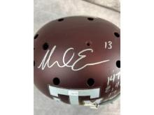Mike Evans Signed Texas A & M Full Size Helmet w/ Inscriptions - Fanatics