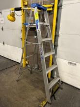 Werner 6ft Aluminum A-Frame Ladder