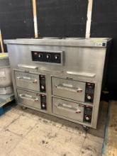 3-Well Portable Hot Food Table W/ Warmer Drawers