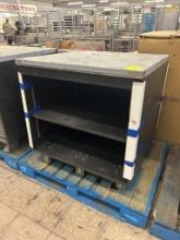 Stainless Top Millwork Service Counter