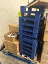 Pallet Of 24in Plastic Dunnage And 99cent Branded Bags