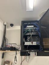 Network/IT Cabinet W/ Contents