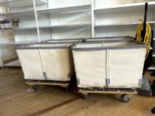 rolling laundry carts