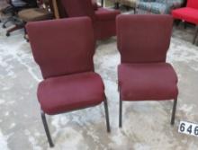Burgundy Office Chairs