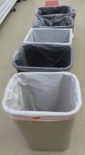 5 gal rubbermaid style trash cans