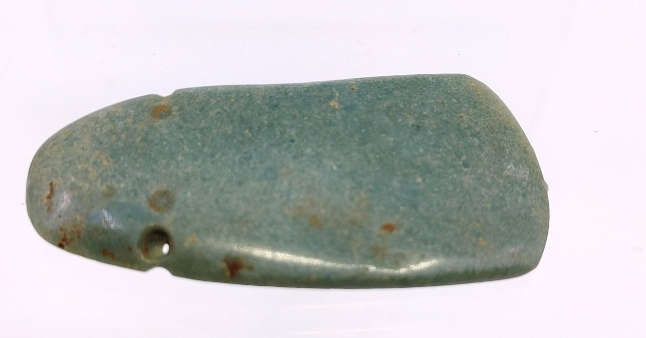 Pre-Columbian Jadeite Axe Pendant, Costa Rica