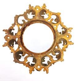 Antique Italian Rocco Art Gilded Gold Frame