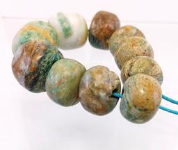 Pre-Columbian Jade Beads