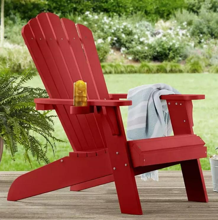Member's Mark Adirondack Chair - Red