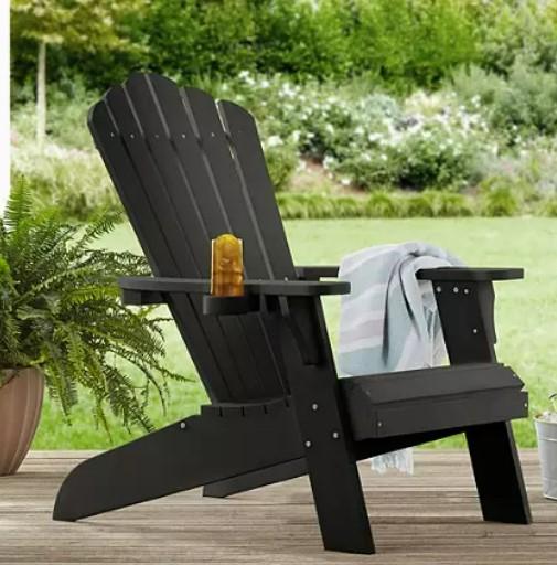Member's Mark Adirondack Chair - Black