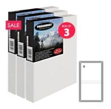 24" by 48" Rectangle Stretched Canvas, 3 per box