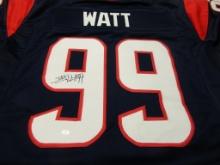 JJ Watt of the Houston Texans signed autographed football jersey PAAS COA 460