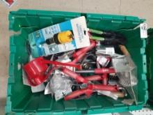 Sprayers and gardening tools bin
