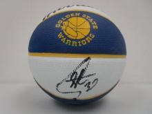 Stephen Curry of the Golden State Warriors signed autographed mini basketball PAAS COA 640