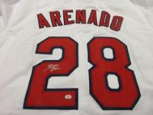 Nolan Arenado of the St Louis Cardinals signed autographed baseball jersey PAAS COA 284