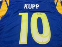 Cooper Kupp of the LA Rams signed autographed football jersey PAAS COA 075