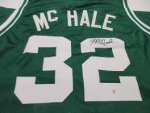 Kevin McHale of the Boston Celtics signed autographed basketball jersey PAAS COA 441