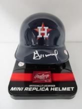 Jose Altuve of the Houston Astros signed autographed mini batting helmet PAAS COA 954