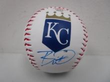Bobby Witt Jr of the Kansas City Royals signed autographed logo baseball PAAS COA 144
