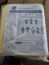 Case of (100) Medical Isolation Gowns