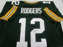 Aaron Rodgers of the Green Bay Packers signed autographed football jersey PAAS COA 462