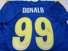 Aaron Donald of the LA Rams signed autographed football jersey PAAS COA 634