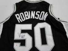 David Robinson of the San Antonio Spurs signed autographed basketball jersey PAAS COA 347