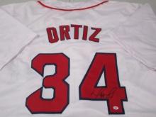 David Ortiz of the Boston Red Sox signed autographed baseball jersey PAAS COA 473