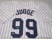 Aaron Judge of the NY Yankees signed autographed baseball jersey PAAS COA 009