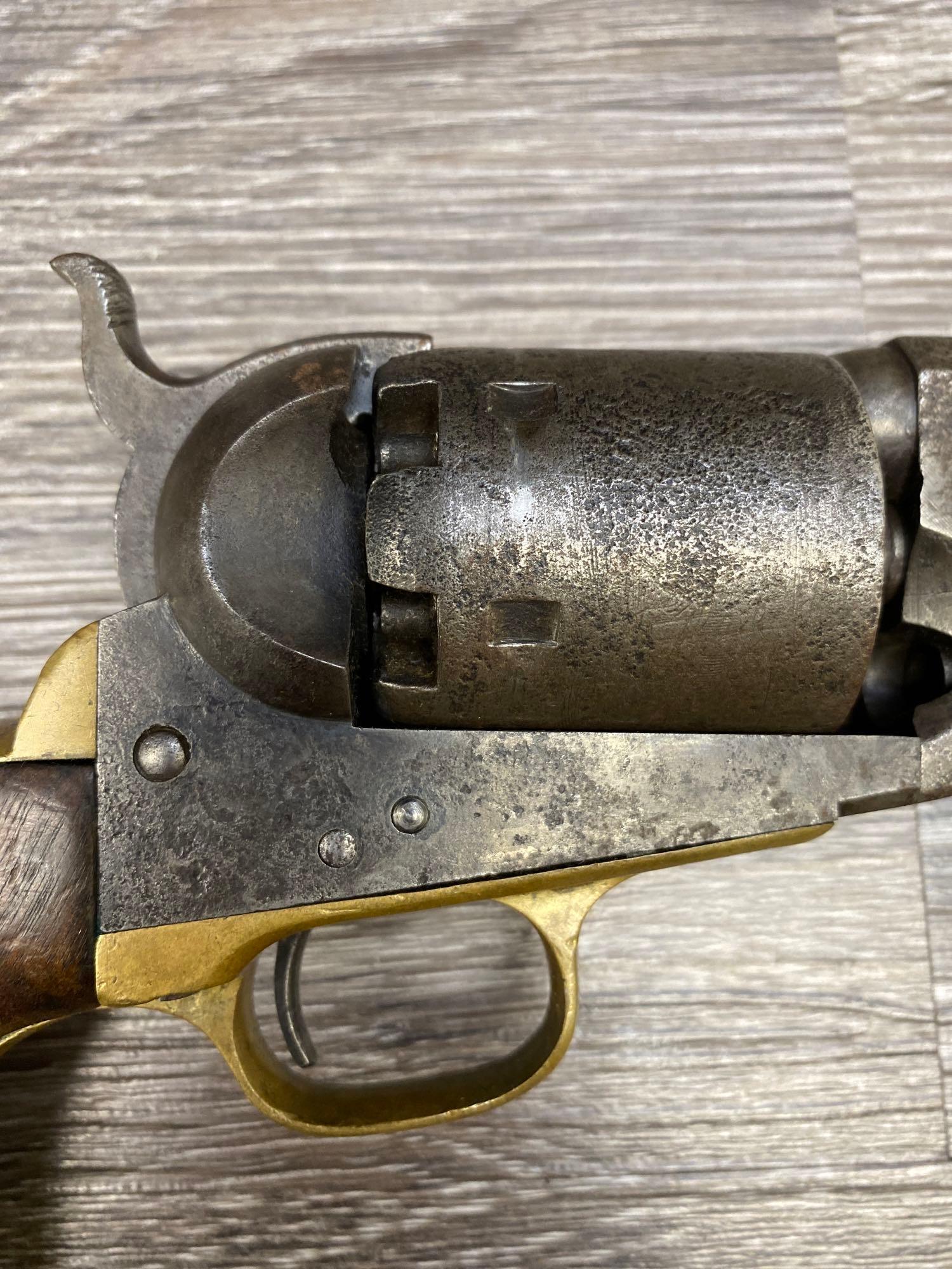 PRE-CIVIL WAR U.S.-MARKED COLT MODEL 1851 NAVY .36 PERCUSSION REVOLVER