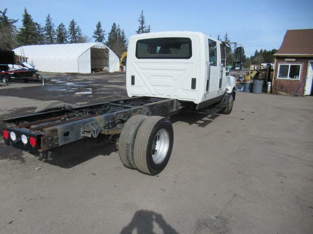 2012 INTERNATIONAL TERRASTAR SINGLE AXLE CREW CAB & CHASSIS