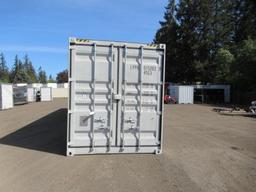 2024 40' HIGH CUBE SHIPPING CONTAINER W/ (2) SIDE DOORS