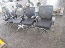 (5) OFFICE CHAIRS