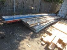 ASSORTED LENGTH 2'' X 12'' & 2'' X 10'' BOARDS/PLYWOOD (UP TO 20' LONG)