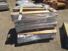 ASSORTED THERMORY 1'' X 6'' X 4' TONGUE & GROOVE WHITE ASH DECKING & 1'' X 6'' X 4' WOOD BOARDS