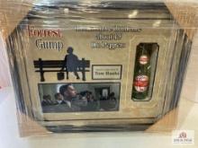 "Forrest Gump" Signed Tom Hanks Dr. Pepper Bottle Photo Frame