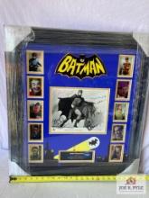"Batman" Signed 1960's B/W Photo Frame