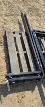 WOLVERINE 60" X 4" X 1-1/8" PALLET FORKS