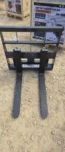 WOLVERINE MINI SKID STEER PALLET FORKS MPF11-2500G