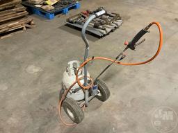 PROPANE TORCH WITH CART AND TANK