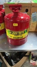 NEW JUSTRITE MH207 5.0Gal Type I Safety Can