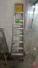 Werner Aluminum Ladder Approx 8ft