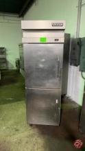 Hobart DA1 Stainless 2-Split Door Cooler W/Casters