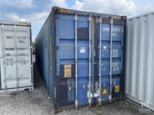 40' High Cube Shipping Container