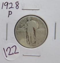 1928-P Standing Liberty Quarter