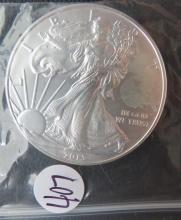 2013- American Eagle Silver Dollar