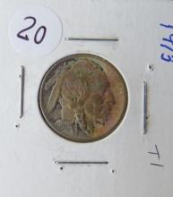 1913- T1 Buffalo Nickel
