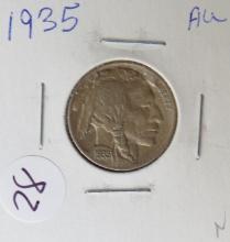 1935- Buffalo Nickel