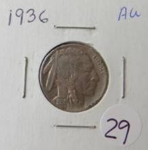 1936- Buffalo Nickel